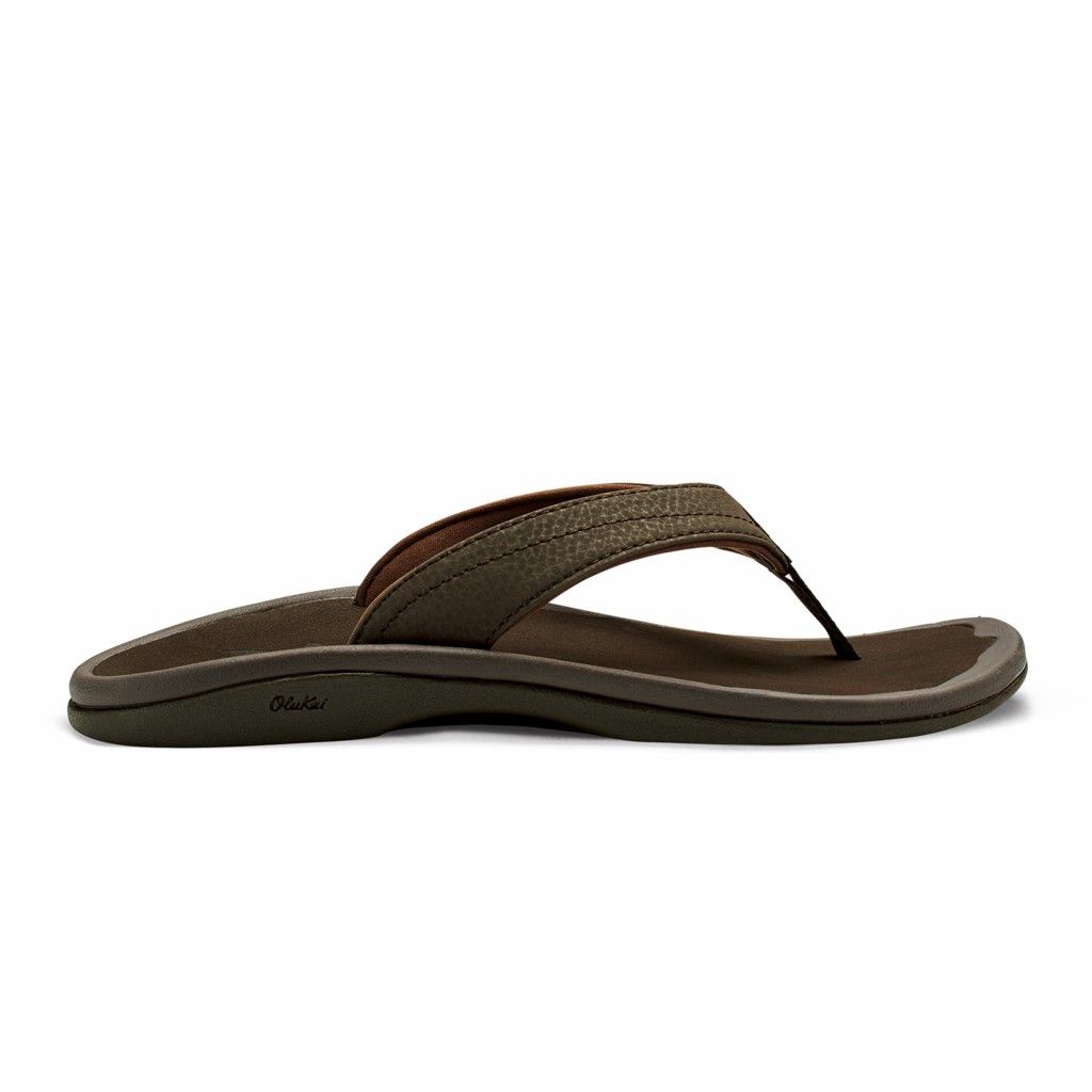 Olukai Women's Ohana Flip Flop - Dark Java US574-120